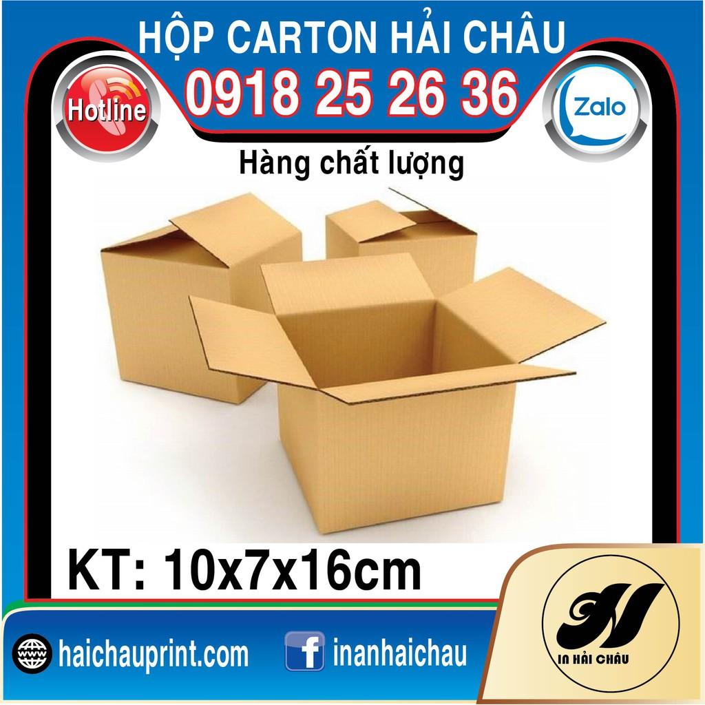 20 Hộp Carton, KT: 10x7x16cm, Hộp carton, Thùng carton, Hộp đóng hàng, Thùng đóng hàng, Hộp carton 3 lớp...