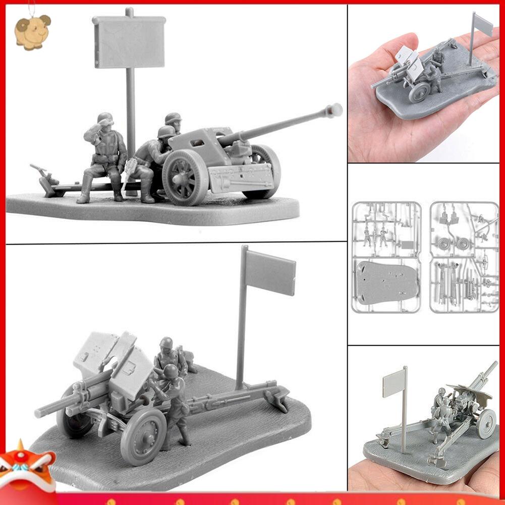 Mô Hình Lắp Ráp Xe Tăng Pak40 M30 3d Tỉ Lệ 1/72