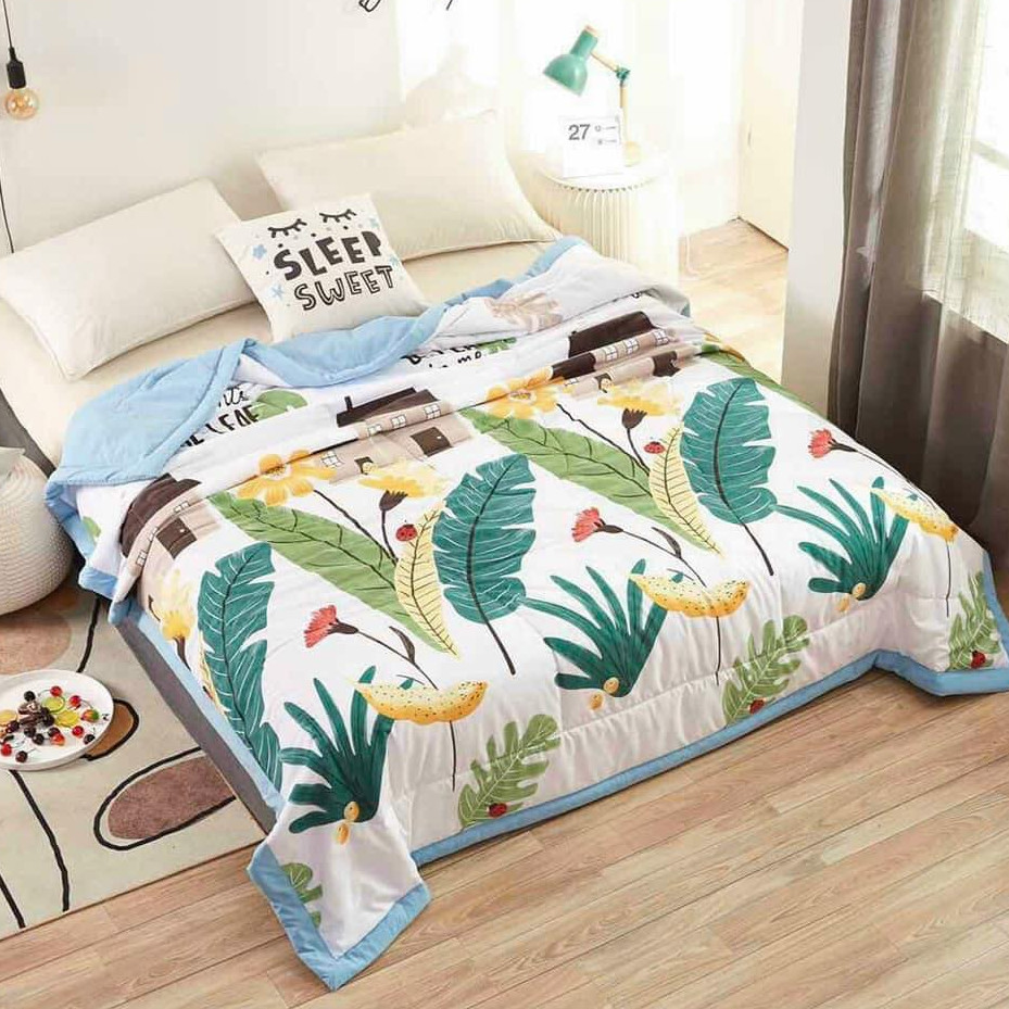 Chăn đũi Home mềm mát mịn dùng được 4 mùa giao màu ngẫu nhiên