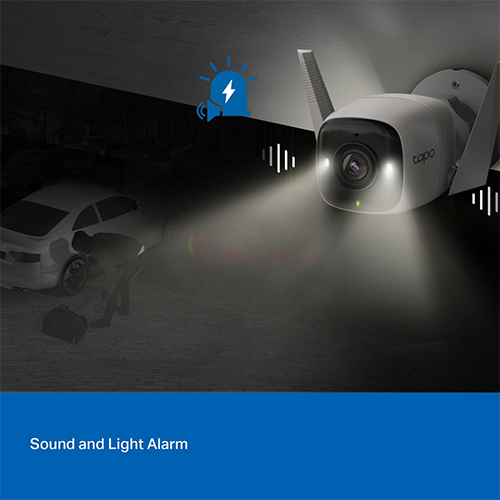 Camera ngoài trời TP-Link Tapo Outdoor Home Security Wifi 4MP 2K C320WS - Hàng chính hãng