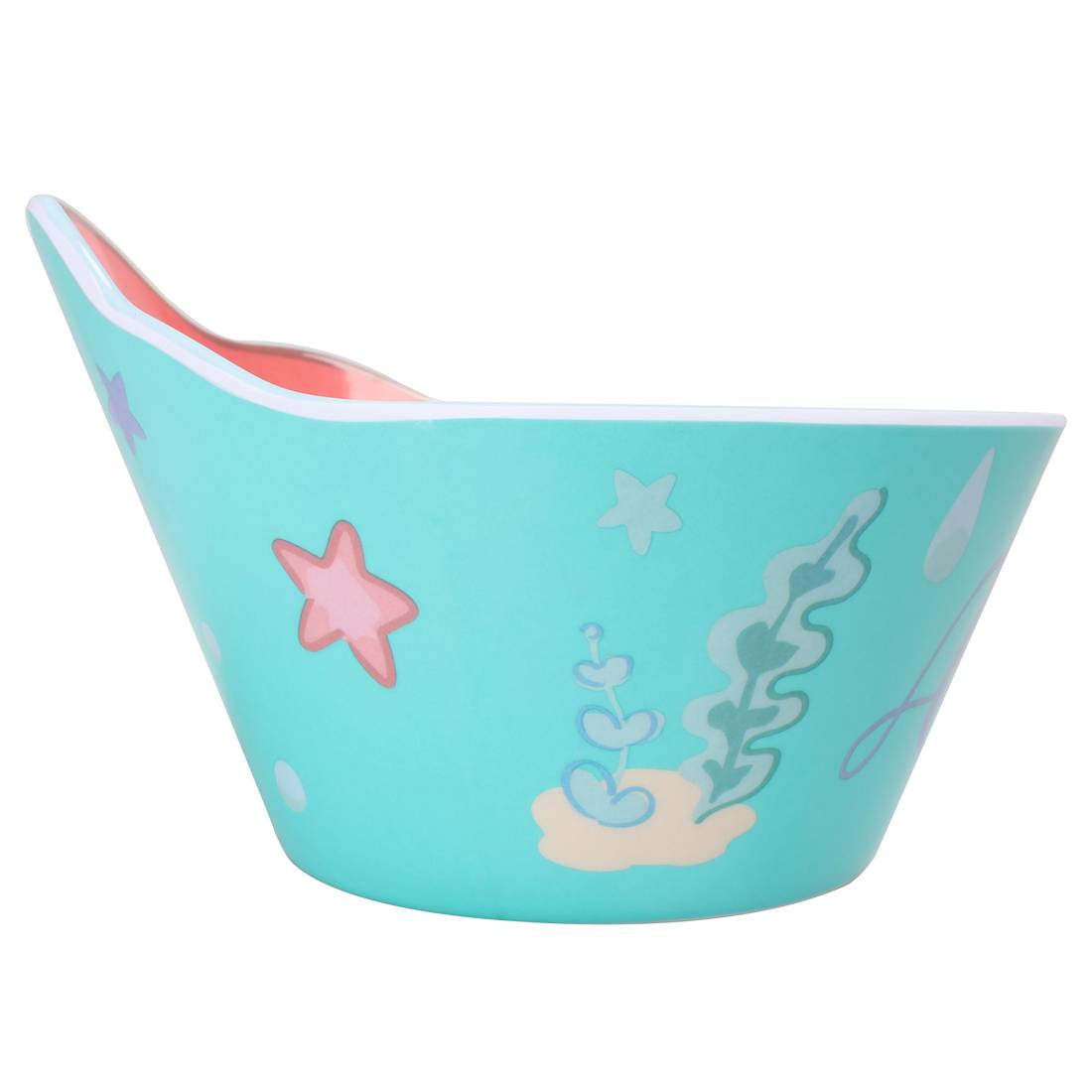 Chén tô ăn dặm melamine Disney hình nàng tiên cá Ariel 3D cho bé gái