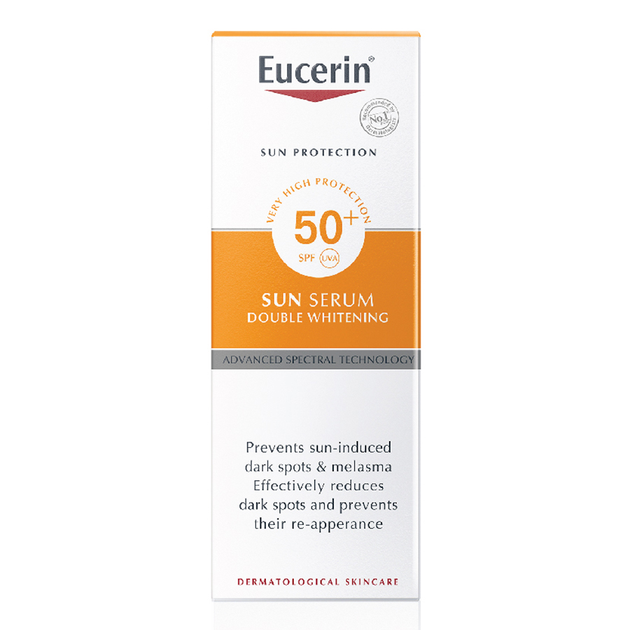 Kem Chống Nắng Eucerin Sun Serum Double Whitening SPF50+