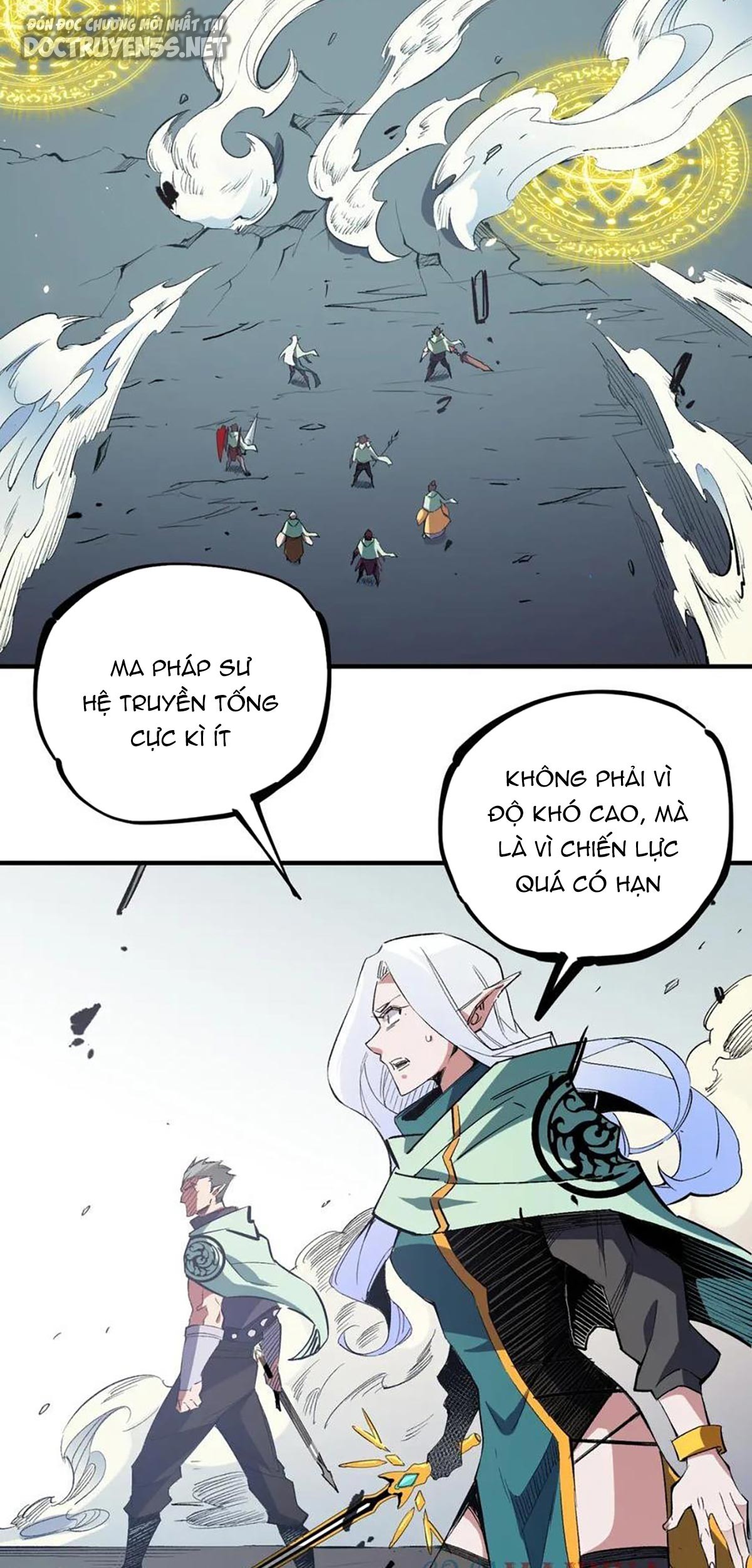 toàn dân chuyển chức: không có chức ta kết thúc thần minh chapter 36 4