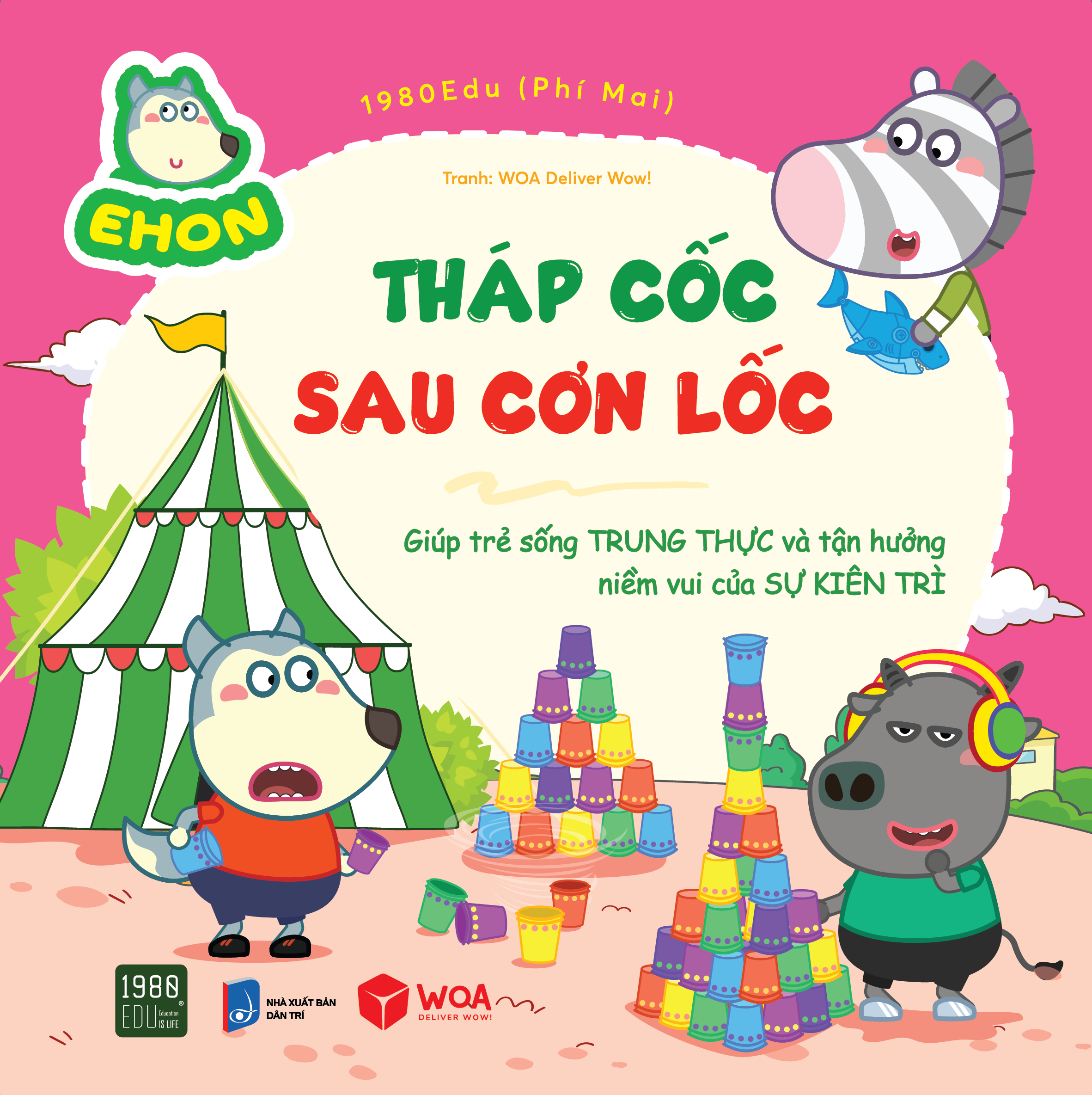 Wolfoo Ehon - Tháp Cốc Sau Cơn Lốc