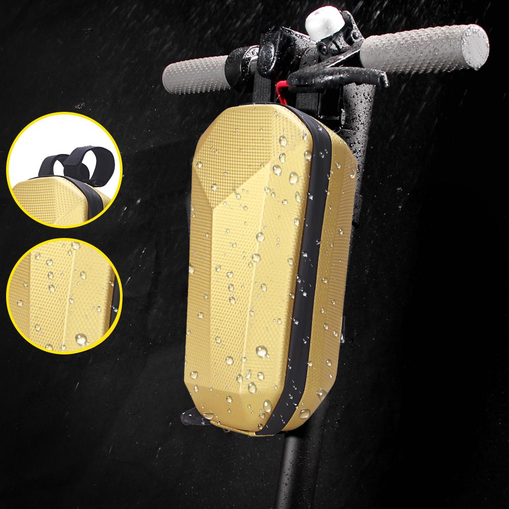 Túi treo xe tay ga lớn cho M365 Pro 2 Túi xe đạp điện EVA Zipper đa chức năng không thấm nước cho Kugoo M4 Color: Gold