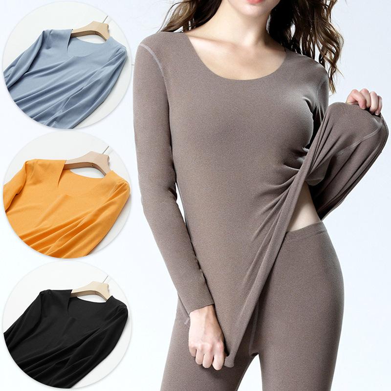 Áo Giữ Nhiệt Lót Áo Gợi Cảm Cao Cấp Mùa Đông Liền Mạch Quần Lót Sinh Nhiệt Top Cation 2 Mặt Lông Cừu Ấm Giữ Nhiệt Quần Áo
