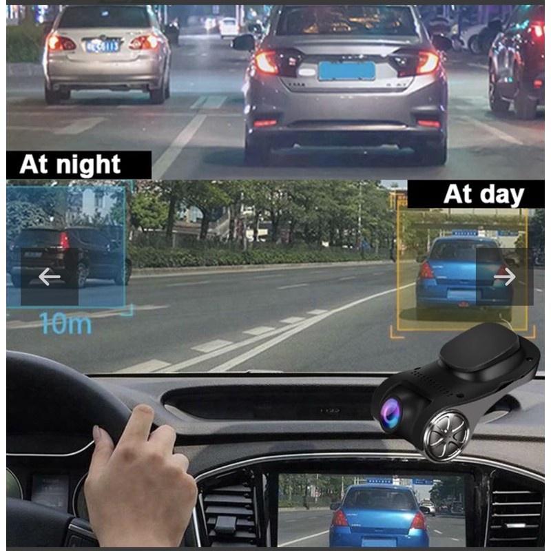 Camera hành trình ô tô U6F siêu nét kết nối màn hình android cảnh báo tốc độ, lệch làn đường và nhiều chế độ