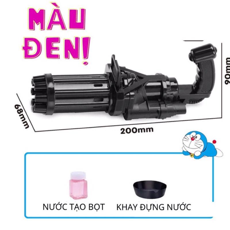 Súng bắn bong bóng 8 nòng 2 màu siêu mạnh