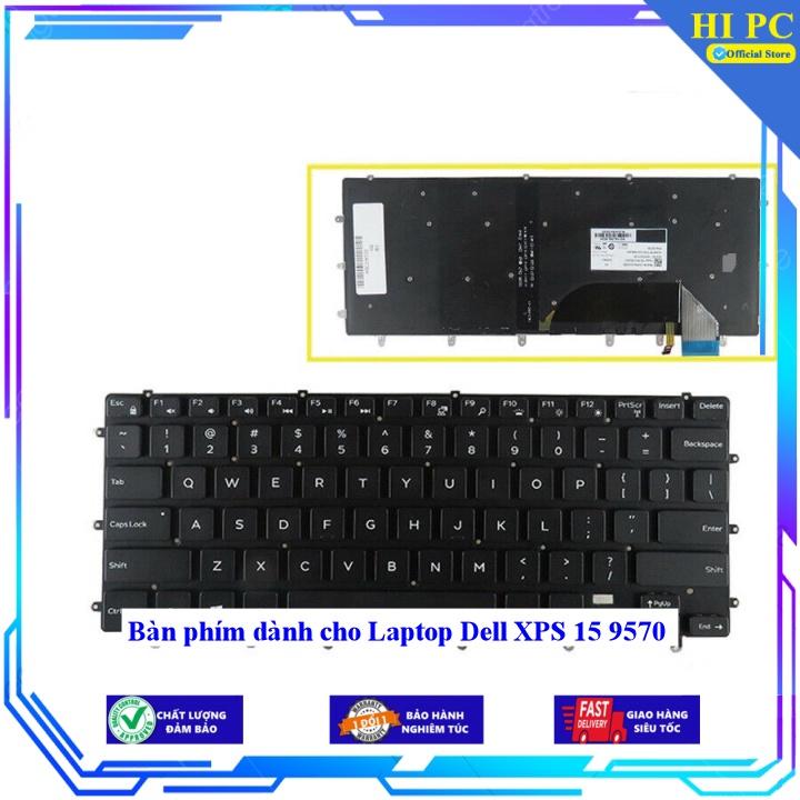Bàn phím dành cho Laptop Dell XPS 15 9570 - Hàng Nhập Khẩu mới 100%