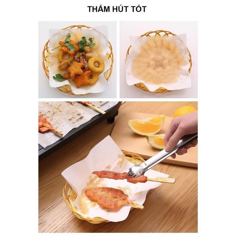 Giấy thấm dầu ăn, thực phẩm chiên rán Kyowa Nhật set 40 tờ