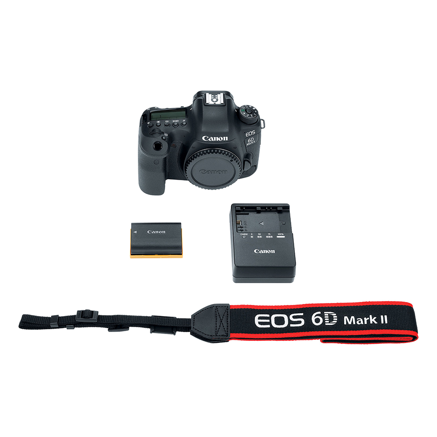 Máy Ảnh Canon EOS 6D MARK II Body - Hàng Chính Hãng - Tặng Kèm Thẻ Nhớ Và Túi Đựng Máy Ảnh