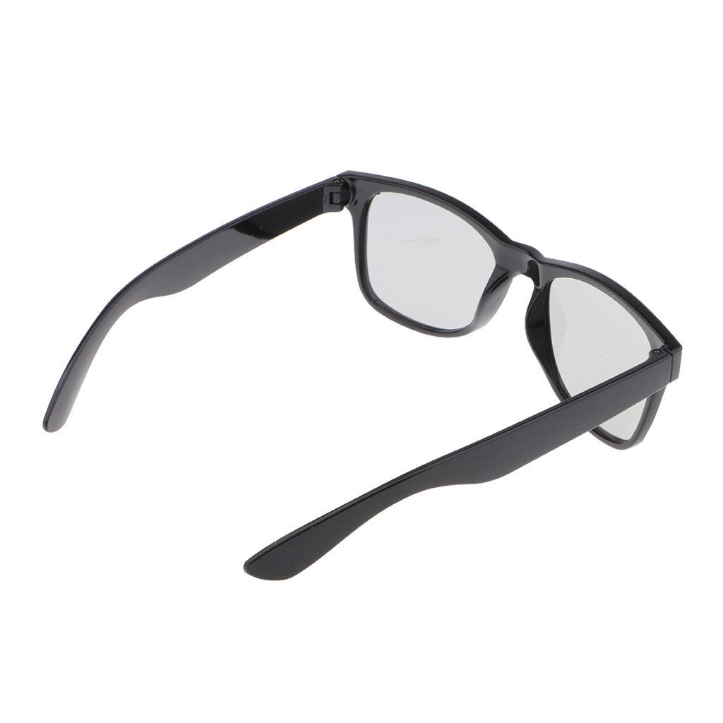 2xPassive 3D Glasses for Panasonic, Toshiba, & more Passive 3D TVs black