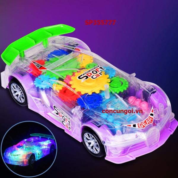 SP355777 - Hộp xe hơi mui trong pin nhạc đèn, JY116