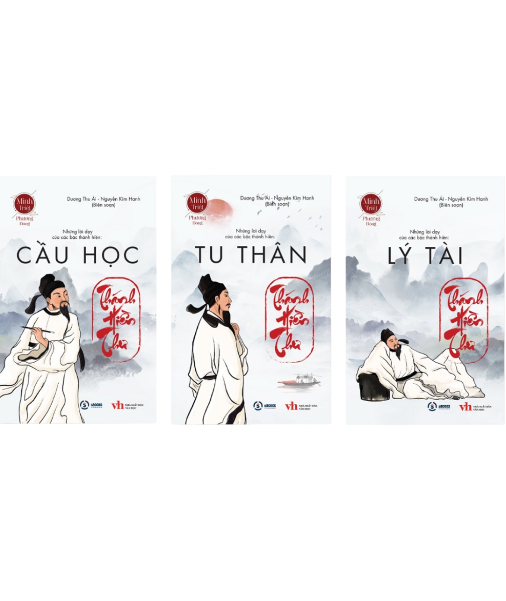 Combo Minh Triết Phương Đông: Thánh Hiền Thư - Cầu Học + Lý Tài + Tu Thân _SB