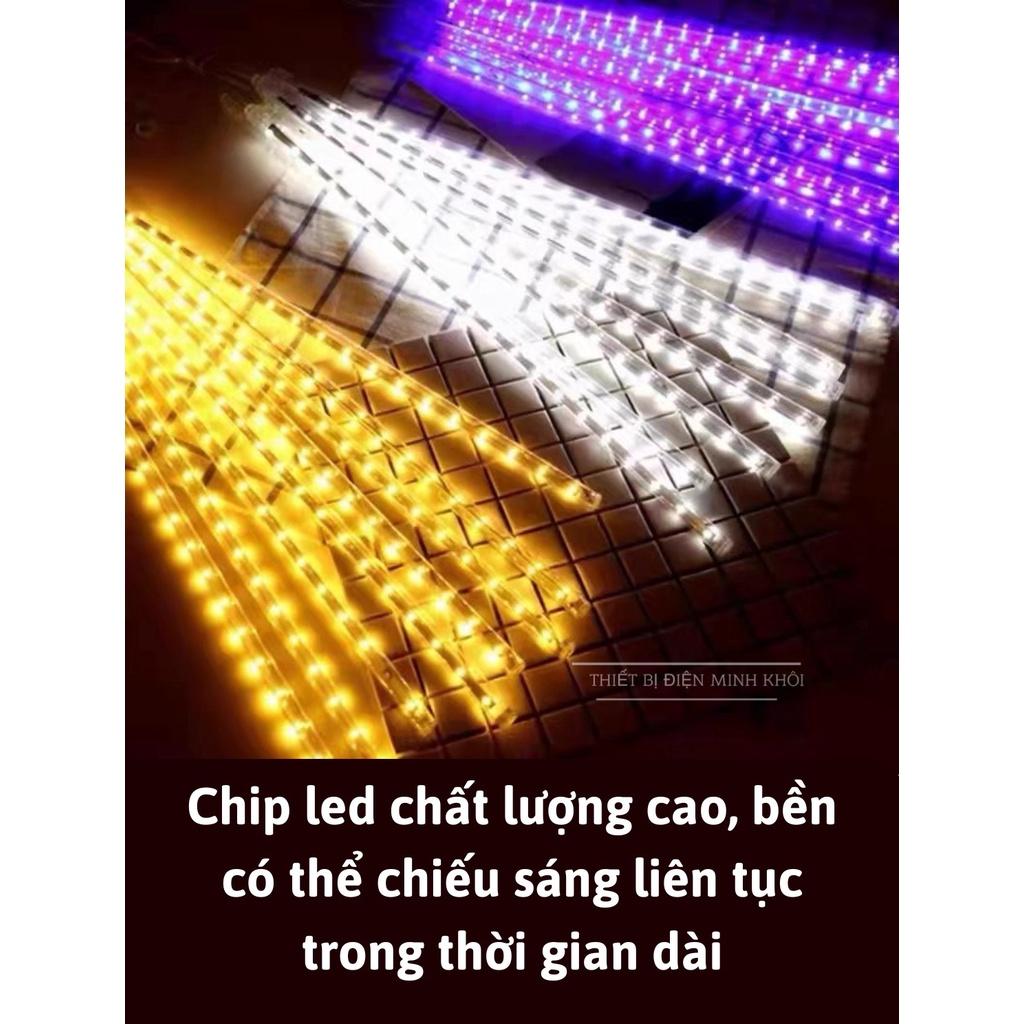 Đèn Led Sao Băng 8 ống 50cm Đủ Màu, dây đèn led trang trí sao băng