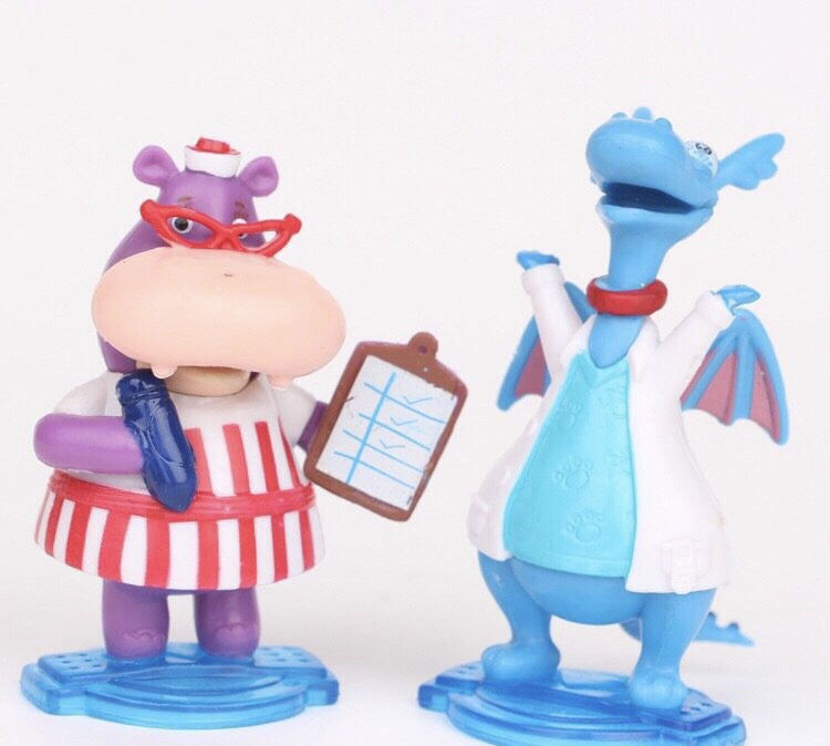 Đồ Chơi Mô Hình 05 Nhân Vật Trong Hoạt Hình Doc McStuffins - Cao 5.5-8.5