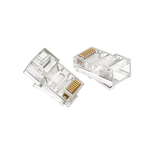 Hình ảnh Đầu Bấm Mạng RJ45 Cat5e AMTako (100 Hạt) - Hàng Chính Hãng