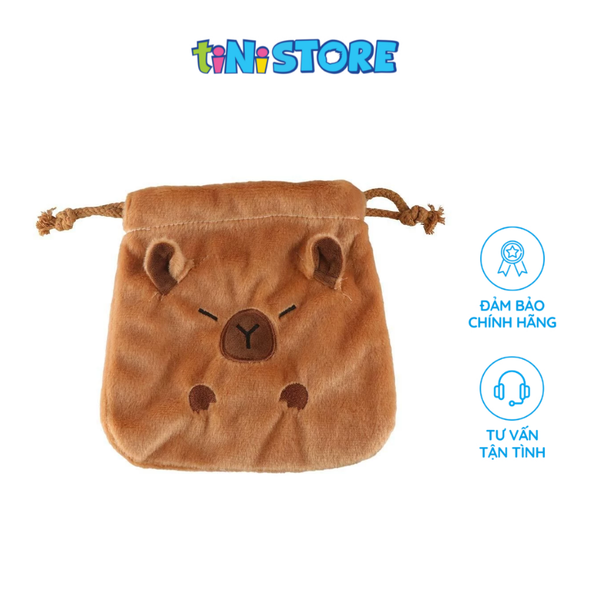 Đồ chơi túi rút dây hình Capybara Value Toys