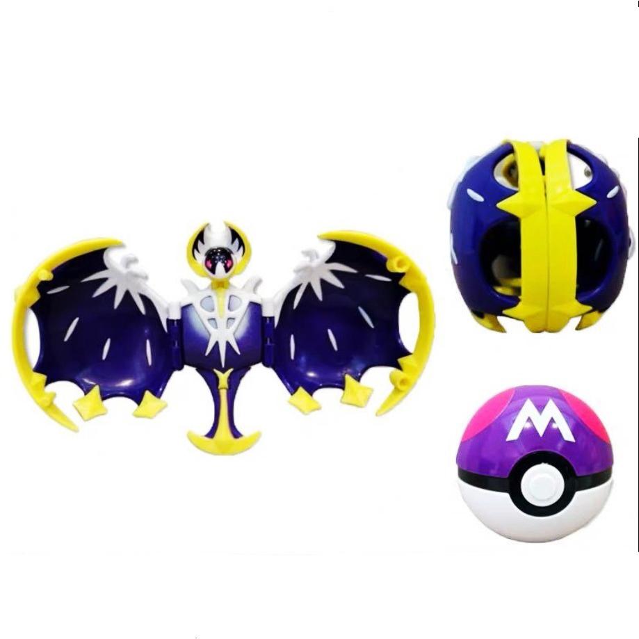 Đồ Chơi Bóng Pokemon Biến Hình - Mãnh Thú Mặt Trăng Lunala - Pokemon Toys ZC8911E