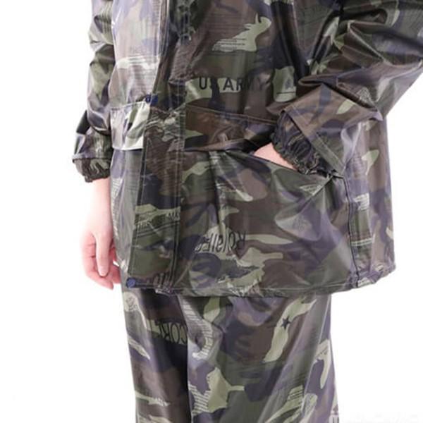 Bộ Áo Mưa Vải Dù Cao Cấp 2 Lớp Size XXL Chống Thấm