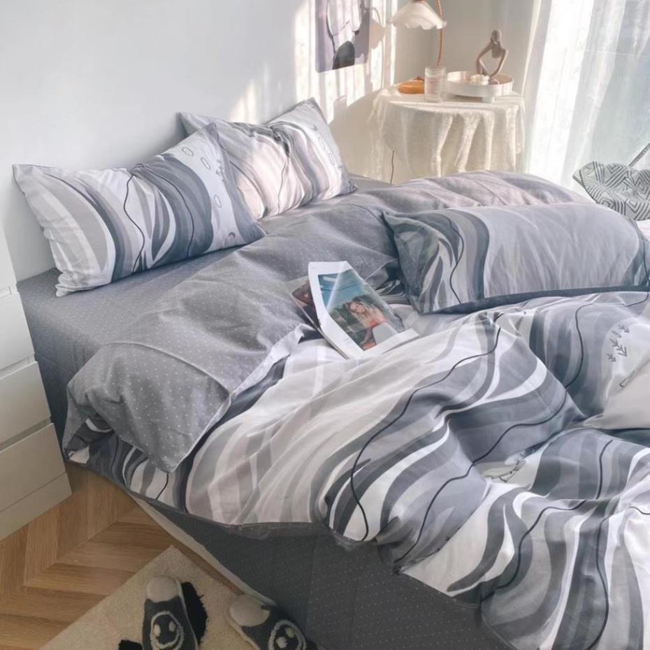 Bộ chăn ga gối Cotton Living 100% đủ size giường nệm