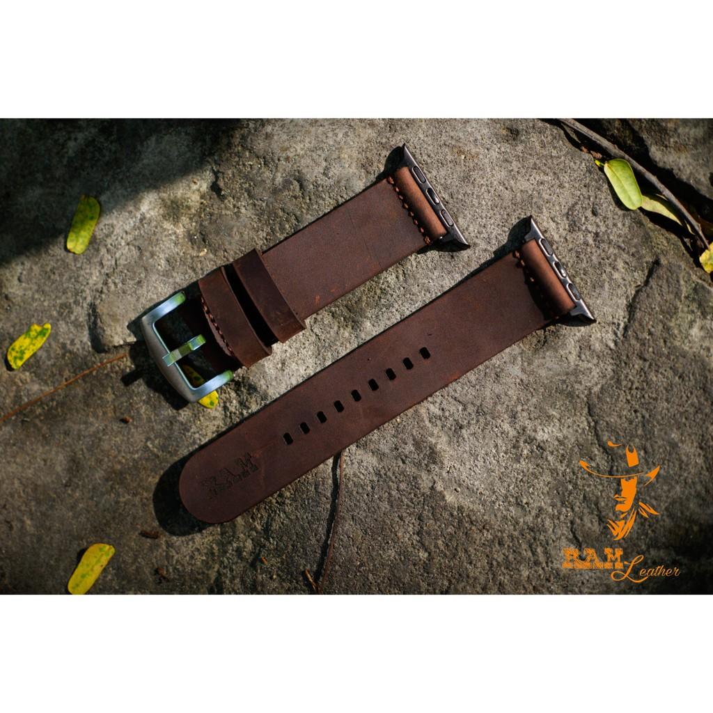 DÂY APPLE WATCH DA BÒ THẬT-CHÍNH HÃNG RAM LEATHER