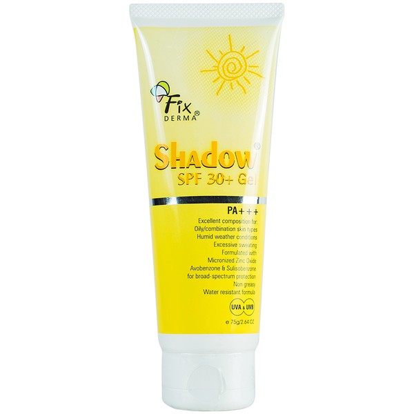 Gel Chống Nắng Da Mặt Fixderma Shadow SPF 30+  75g