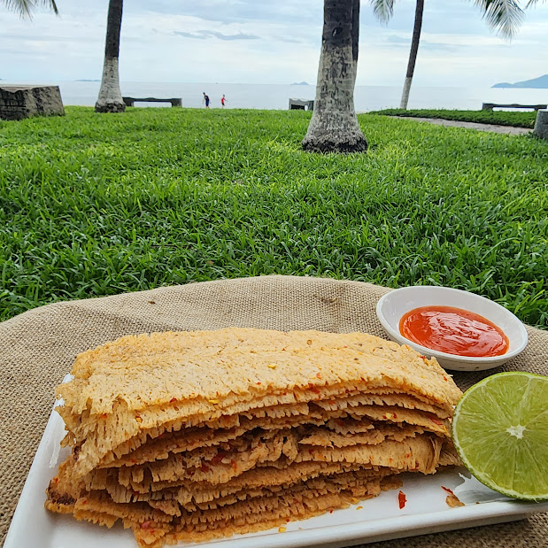 Đặc Sản Nha Trang -️ Mực Tẩm Gia Vị Nha Trang Từ Mực Lá Cay Nhẹ, Thơm Ngon, Size Nhỏ Seavy Gói 500g ️