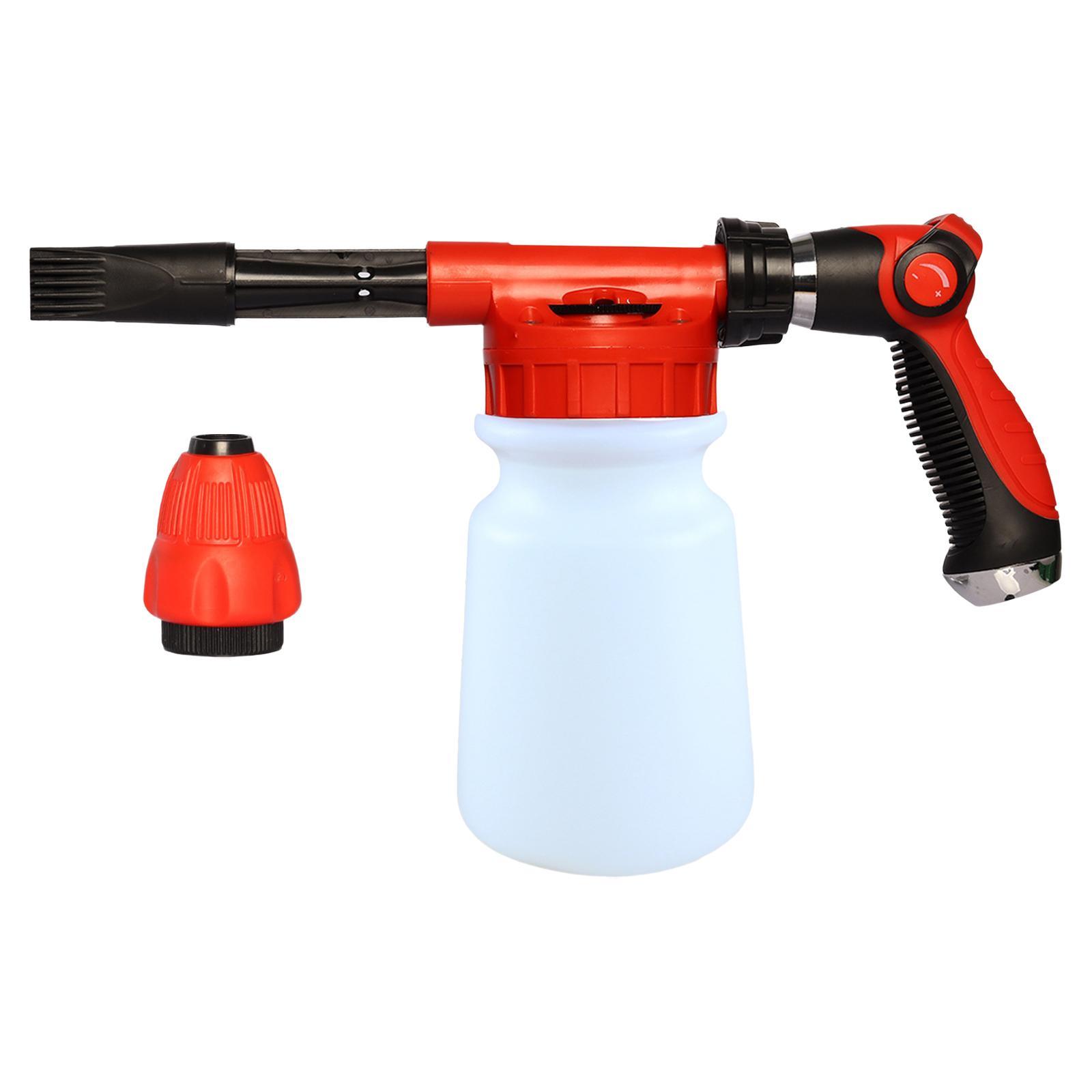 Soap Sprayer Bottle 1L High Pressure Foam Sprayer for Watering Lawn Automotive Detailing