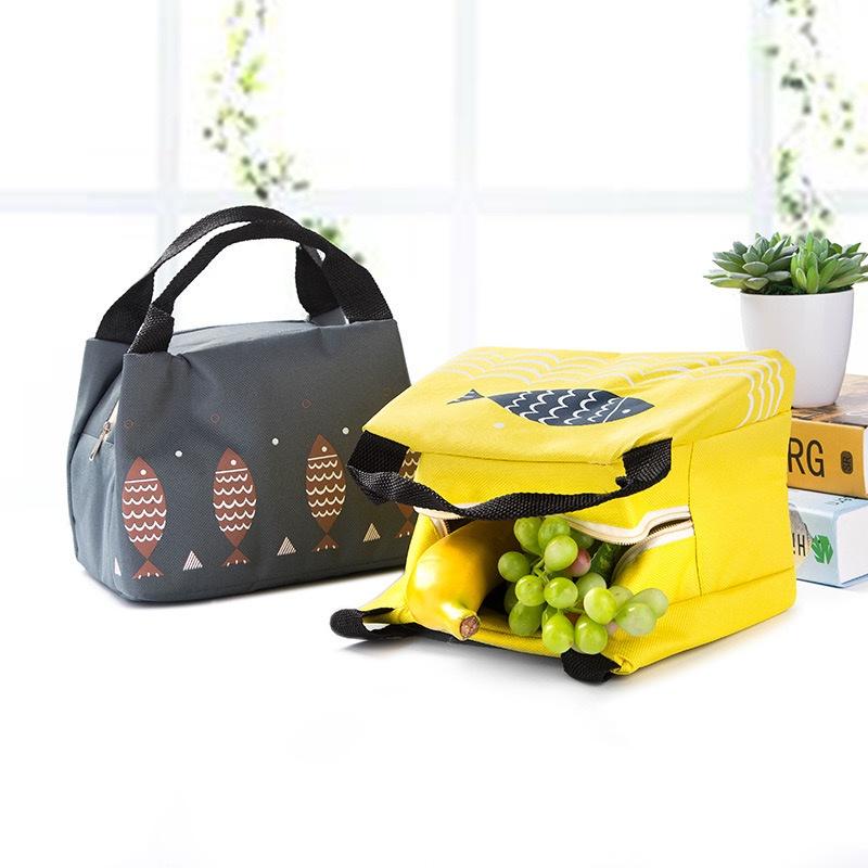 Túi Giữ Nhiệt 2 Lớp Bảo Quản Thức Ăn Nước Uống Tiện Dụng