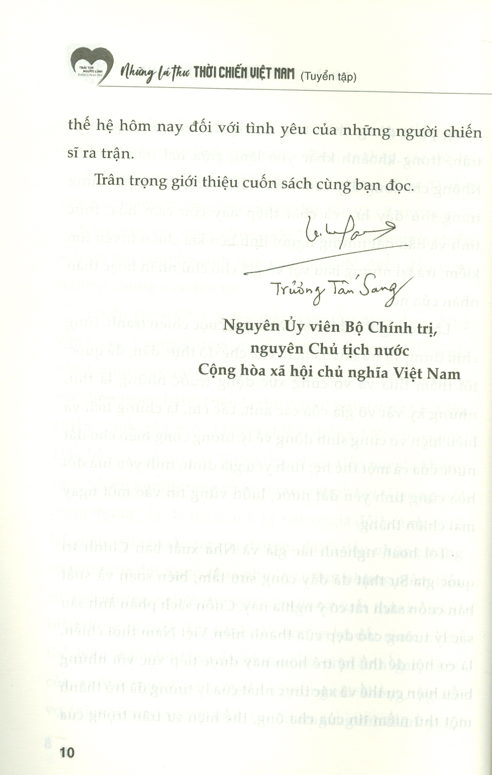 NHỮNG LÁ THƯ THỜI CHIẾN VIỆT NAM (Tuyển tập) - Đặng Vương Hưng - NXB Chính trị Quốc gia sự thật - bìa mềm