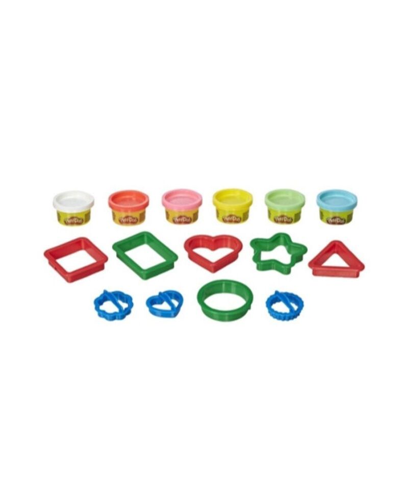 PLAYDOH Khuôn Tạo Hình Và Bột Nặn 4 Màu CBE8534/E8530-23241