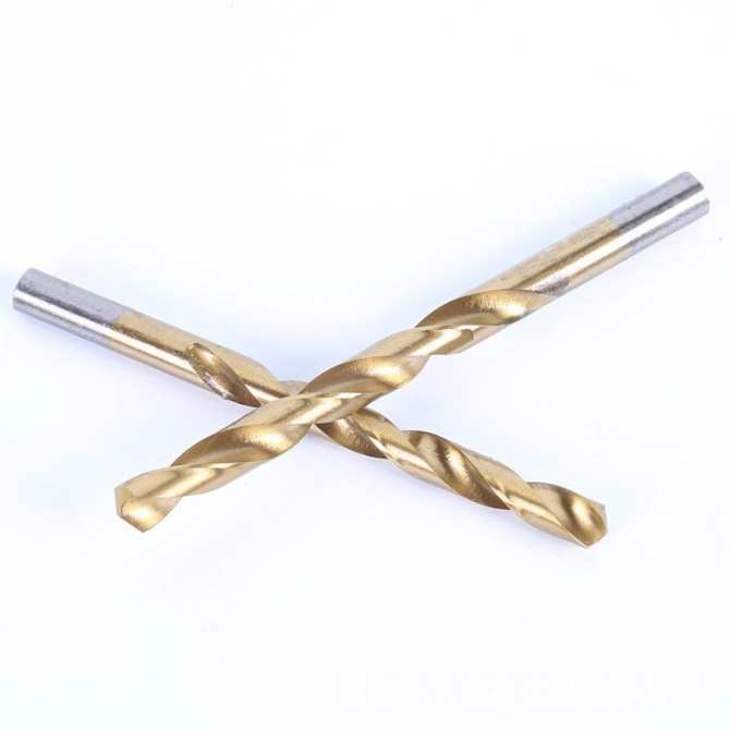 Bộ 19 mũi khoan vàng dùng cho khoan sắt khoan gỗ