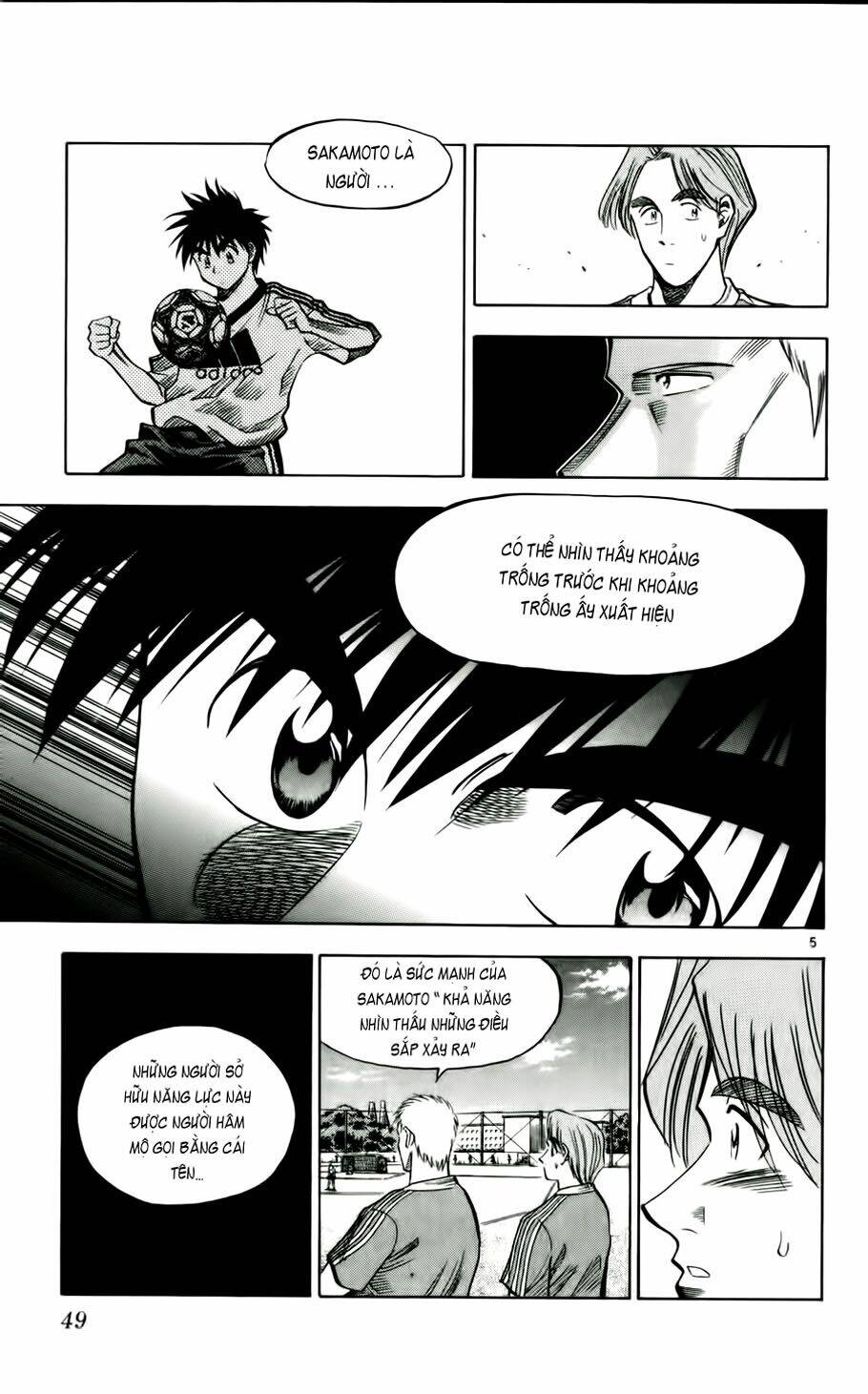 vũ điệu trên sân cỏ - fantasista chapter 47 5