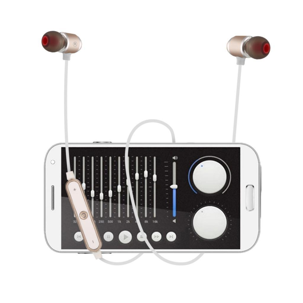 AX-07 Bluetooth Sport Wireless Headphones Magnetic Stereo Earphones