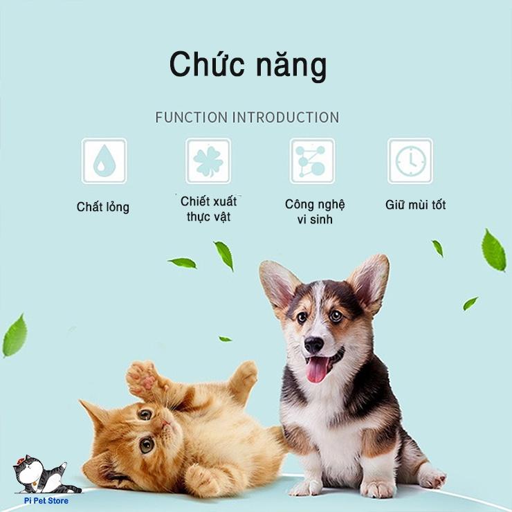 Xịt khử mùi hôi cho chó mèo 500ml, Xịt phòng khử khuẩn cho thú cưng EnOug - dung tích 500ml