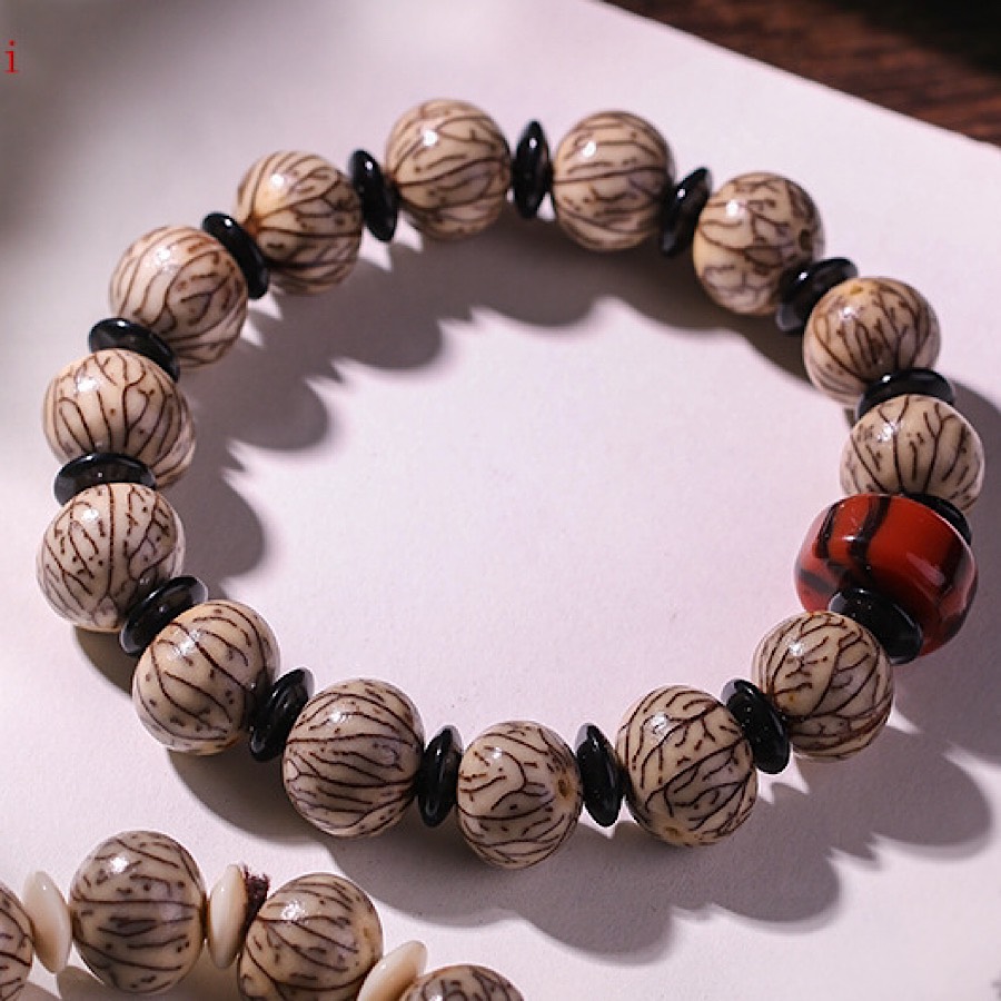 VÒNG TAY HẠT BỒ ĐỀ QUAN ÂM TÂM AN YÊN