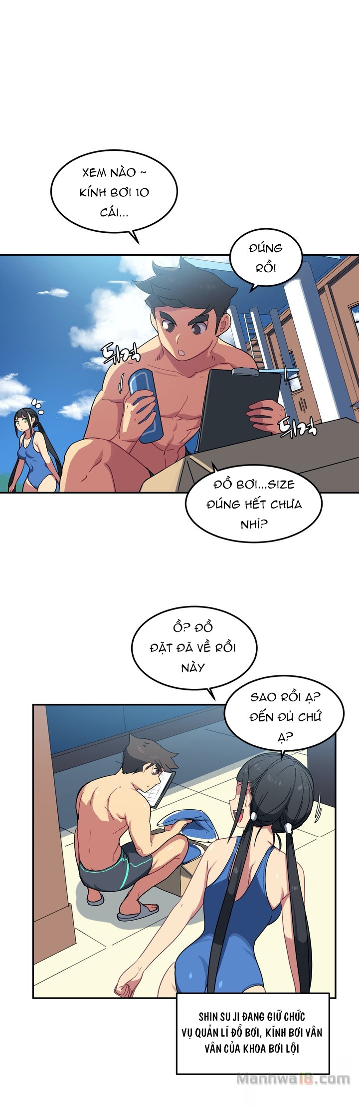 [18] chị gái sexy ở hồ bơi chapter 6 9