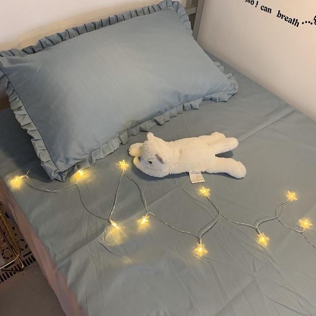 Bộ Chăn Ga Gối 4 Món COTTON TC Bèo Cao Cấp