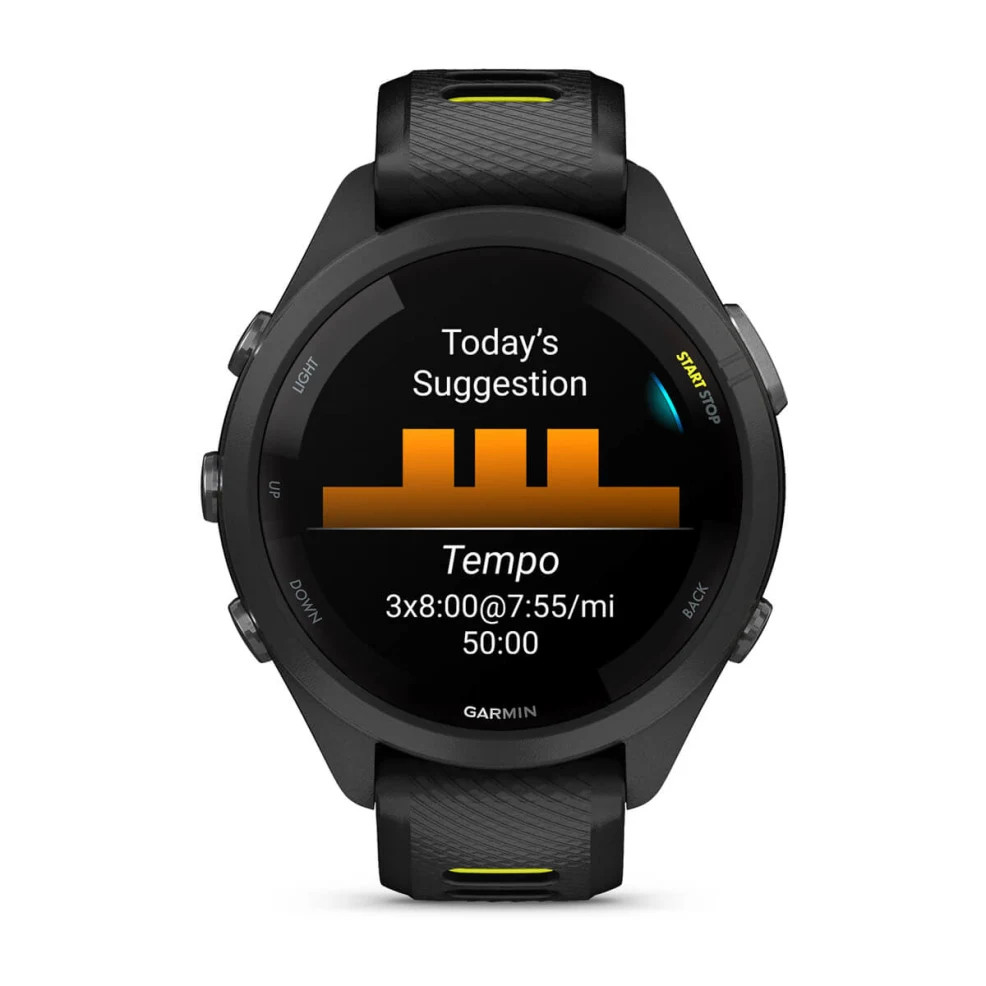 Đồng Hồ Thông Minh Garmin Forerunner 265 / 265S chuyên theo dõi chạy bộ màn hình AMOLED - Hàng Chính Hãng FPT