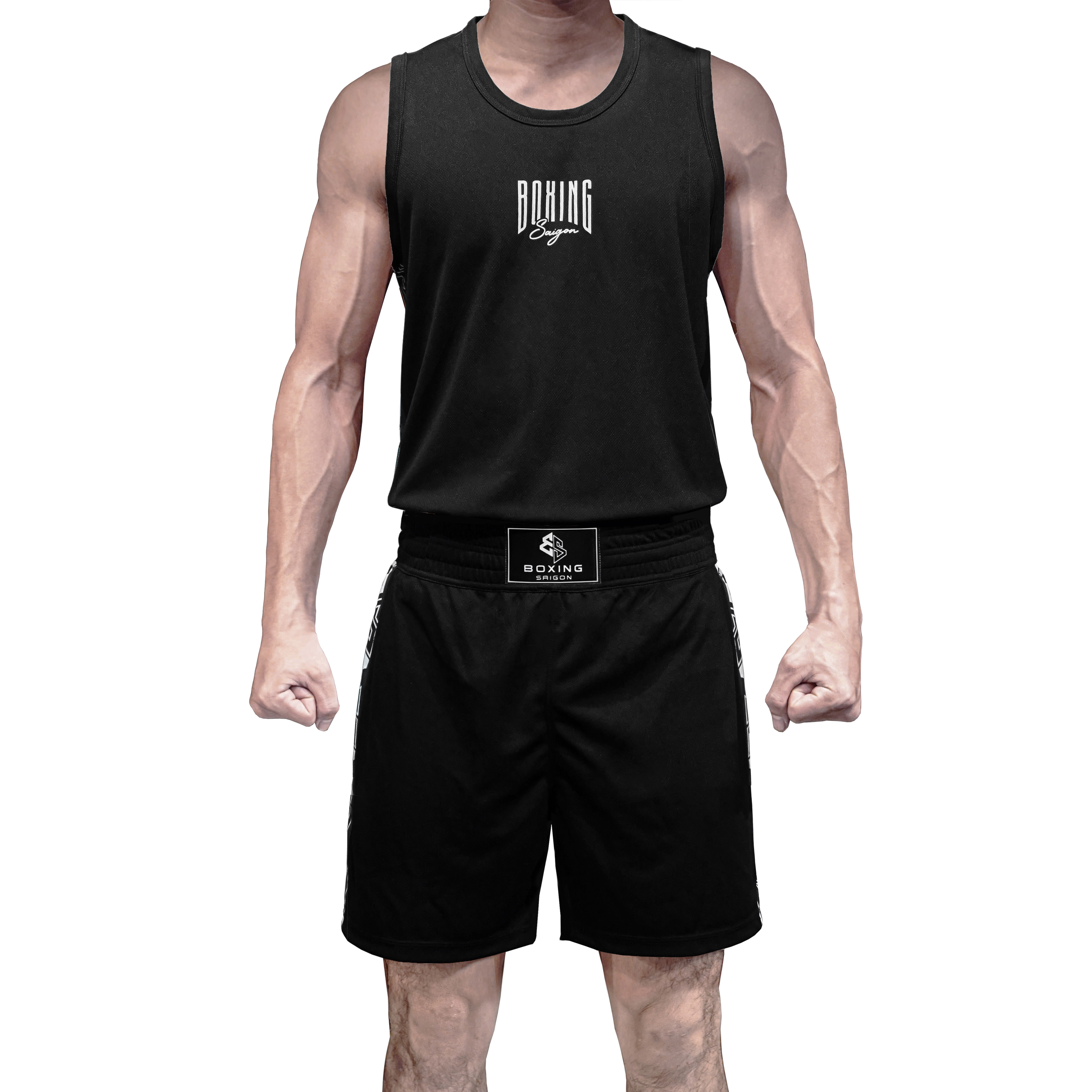 Đồ Tập Luyện Boxing Saigon Elite - Black