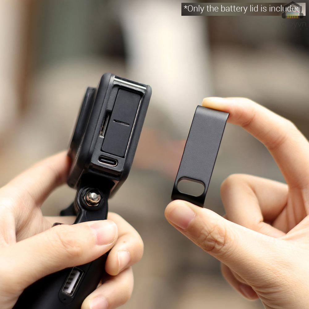 Nắp đậy pin máy ảnh với 8 màu đen tháo gỡ nhanh loại C tương thích với cổng sạc pin máy ảnh
