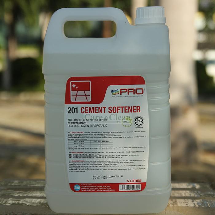 Dung dịch tẩy xi măng CEMENT SOFTENER (Goodmaid Pro G201), 5L