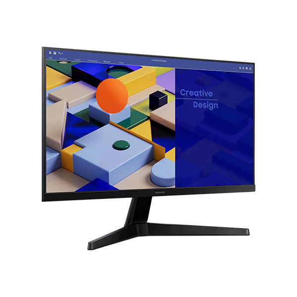 Màn hình máy tính 24inch SamSung LS24C310EAEXXV (24" IPS FHD 75Hz, HDMI+VGA) - Hàng chính hãng Viễn Sơn phân phối