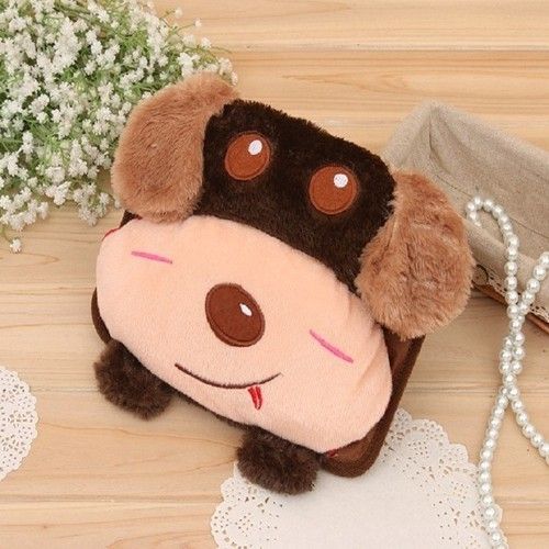 Túi Sưởi Ấm Tay Hình Thú Dễ Thương Đa Năng - Dùng Điện - Màu Da Nâu - Mẫu TST073