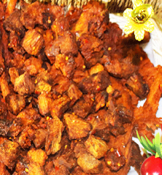 Khô Bò Cao Cấp 2 Vị  1kg