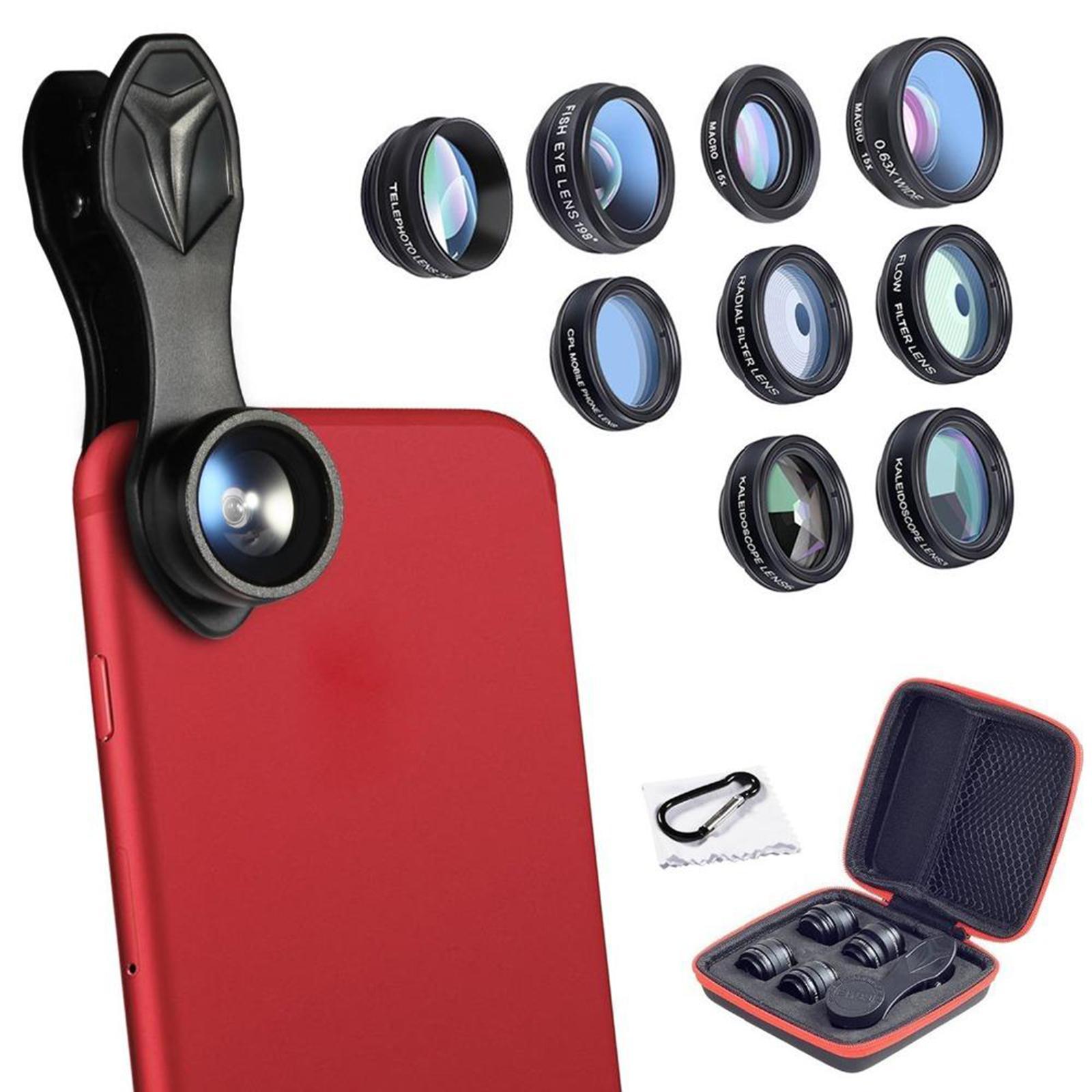 Phone Camera Lens  Telephoto CPL Radial for Most Phone Camera