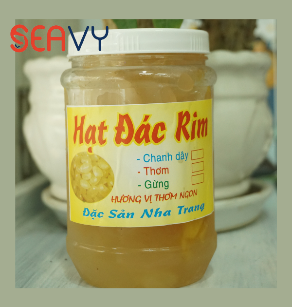 Đặc Sản Nha Trang - Hạt Đác Rim Thơm Hộp Seavy 500G