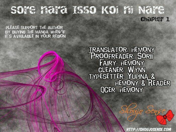 sorenara isso koi ni nare chapter 1 1