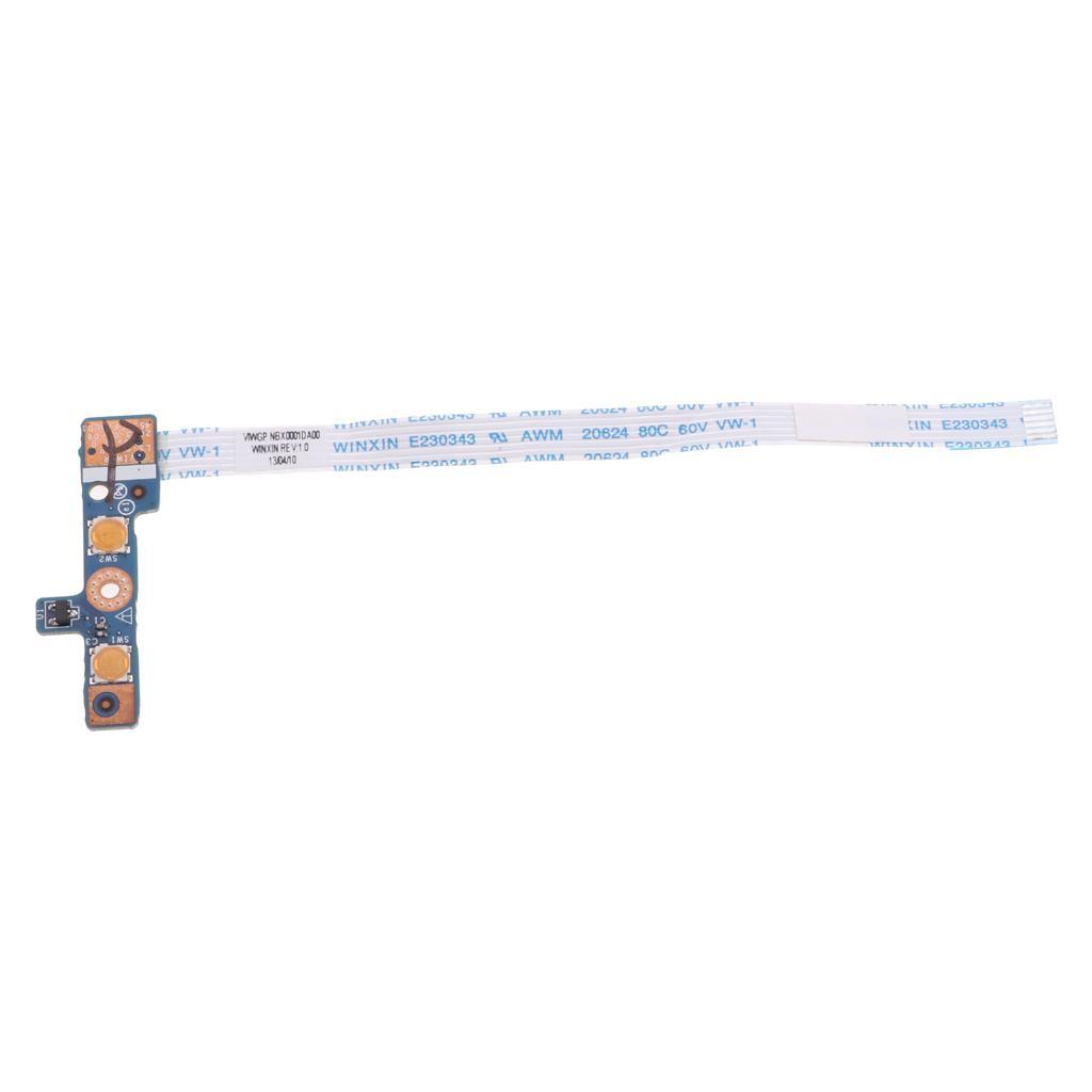 Laptop Power Button Switch Board with Flex Cable for Lenovo G500 LS-9631P